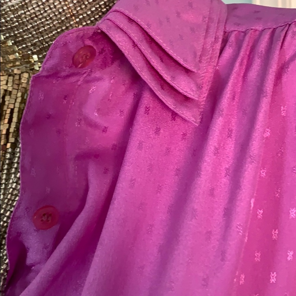VINTAGE 100% polyester DRESS! - Picture 3 of 6